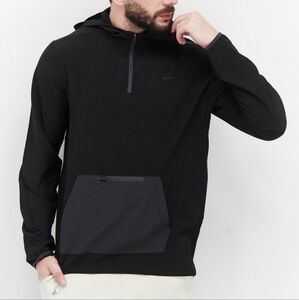 Skora Running Pullover Black Jacket Size S